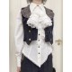 Little Dipper Point Collar Long Sleeve Short and Long Blouse(6th Reservation/13 Colours/Full Payment Without Shipping)